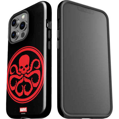 Marvel Captain America Hydra Symbol iPhone 15 Pro Impact Case
